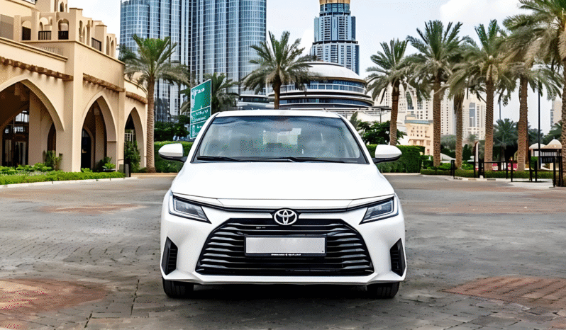 
								Toyota Yaris 2025 Model for Rent In Dubai full									